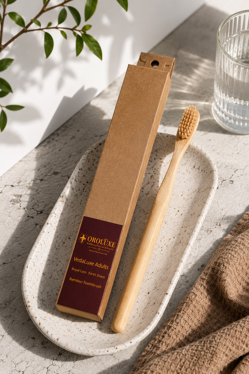 Vedaluxe Bamboo Toothbrush
